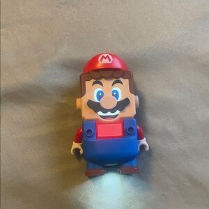 Super Mario Red and Blue Toy Figure Lego